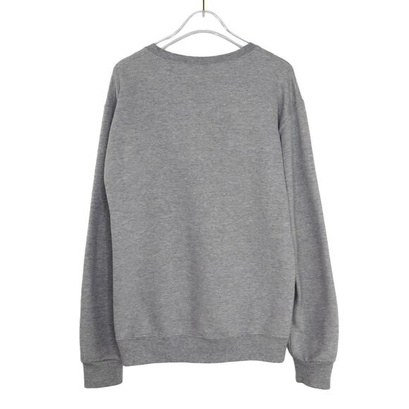 Star Wars Baby Yoda Mandalorian Gray Crewneck Sweatshirt Small Unisex - Picture 3 of 6